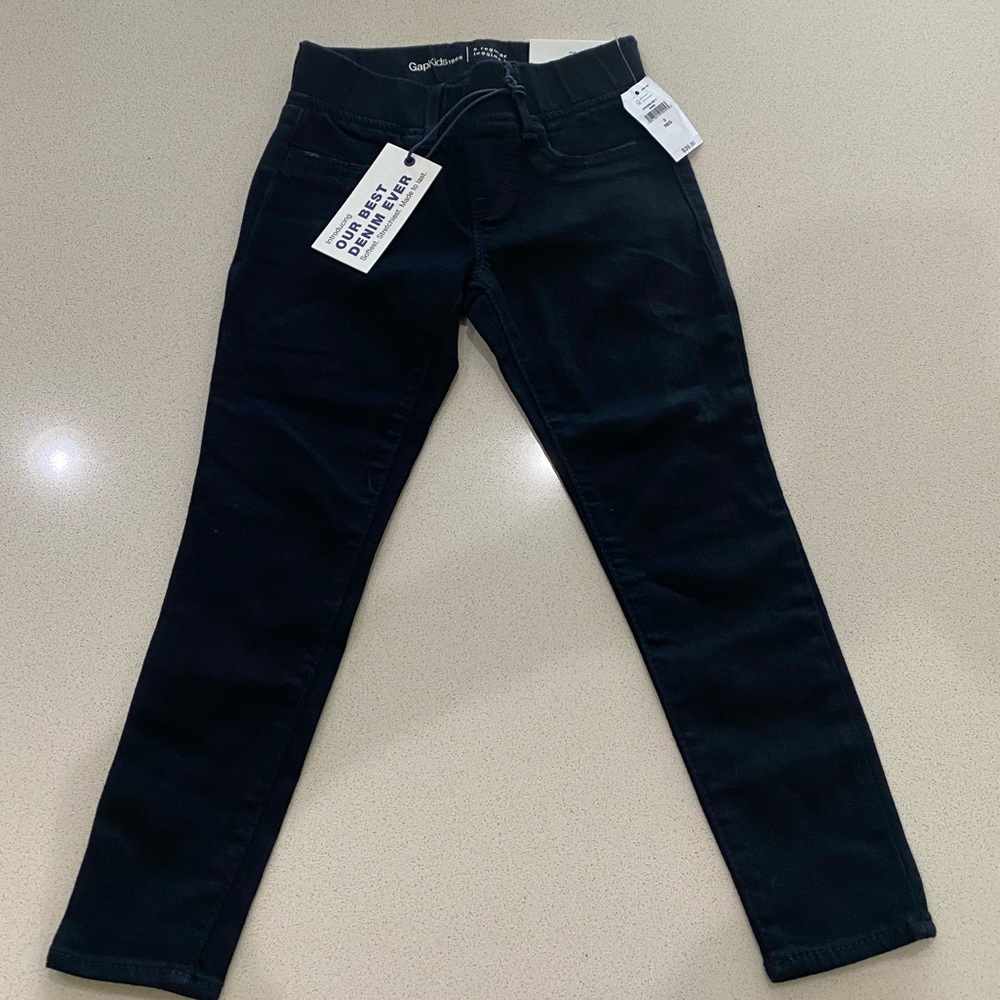 Gap kids girls black legging jeans size 5